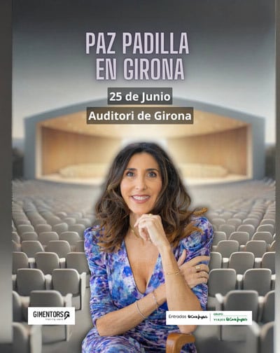 Paz Padilla en Girona