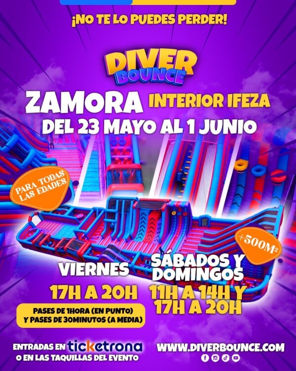 DIVERBOUNCE en Zamora