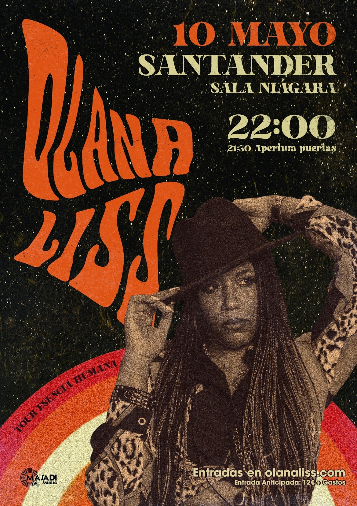 OLANA LISS en Santander – Sala Niágara en Santander