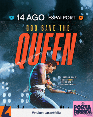God Save The Queen en Sant Feliu de Guíxols