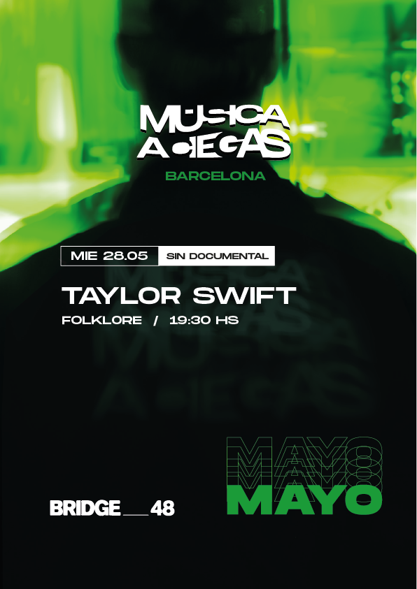 Música a Ciegas: Taylor Swift, Folklore en BARCELONA