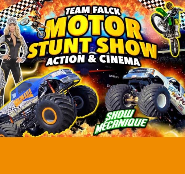 TEAM FALCK MOTOR STUNT SHOW en Usurbil