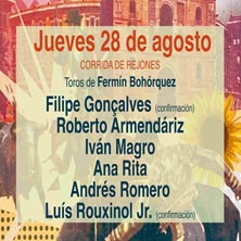 CORRIDA DE REJONES 28 AGOSTO 2025 en MADRID