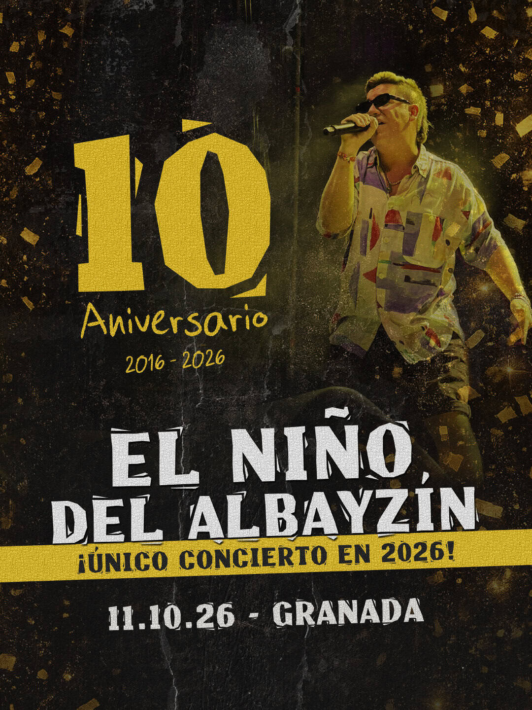 EL NIÑO DEL ALBAYZÍN - CONCIERTO 10 ANIVERSARIO en GRANADA