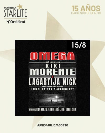 Omega 30 – Starlite Occident 2026 en Marbella