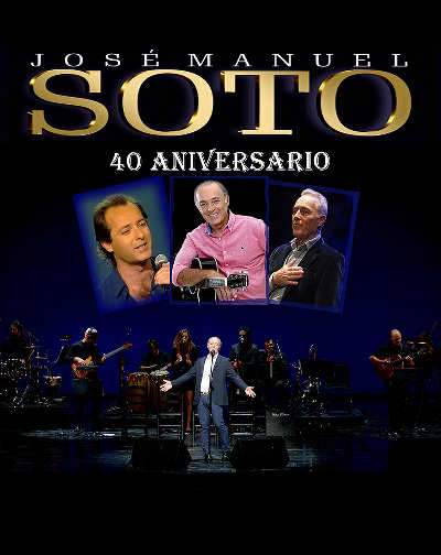 José Manuel Soto en Madrid - 40 Aniversario