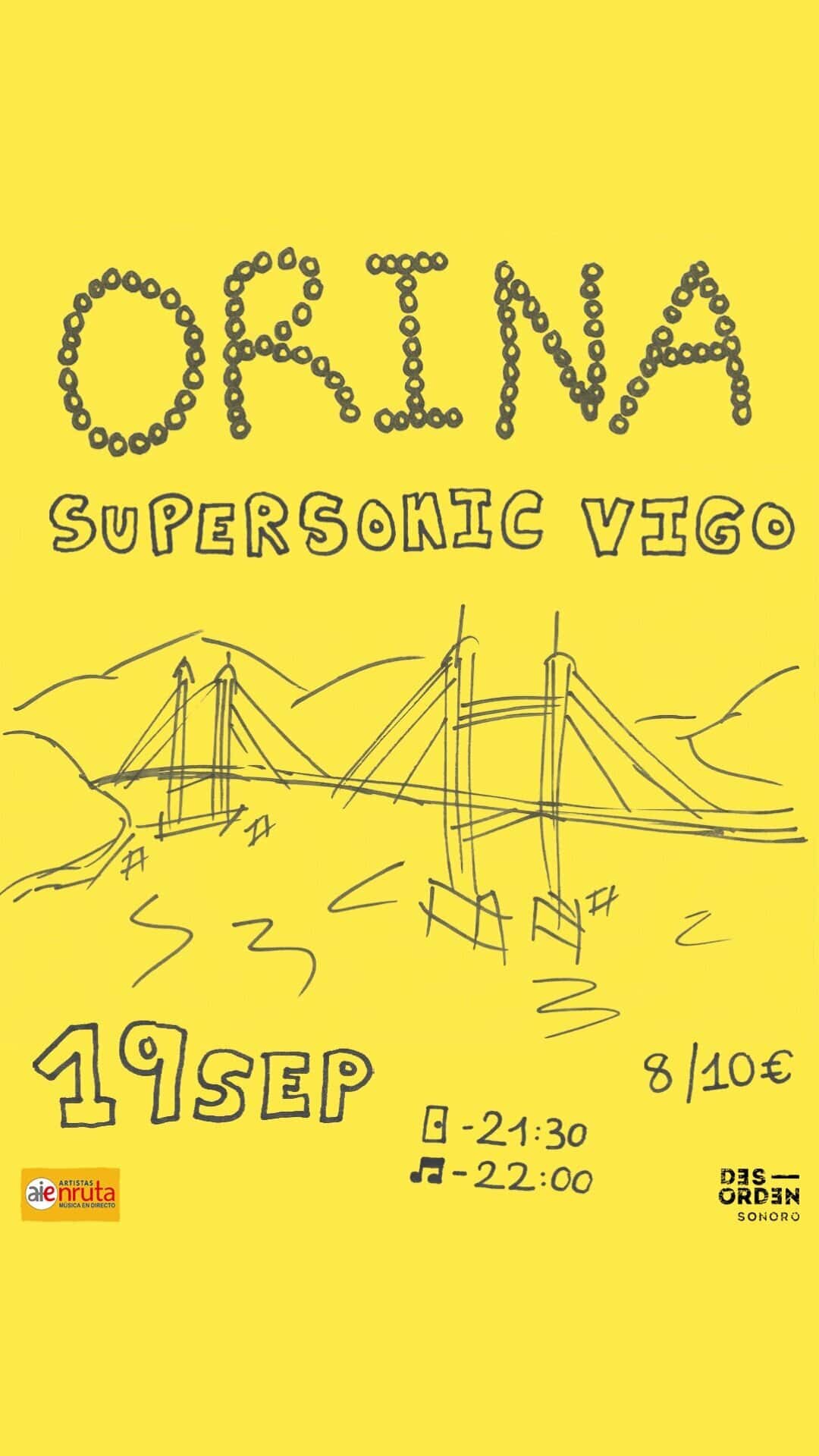 CONCIERTO DE ORINA en VIGO
