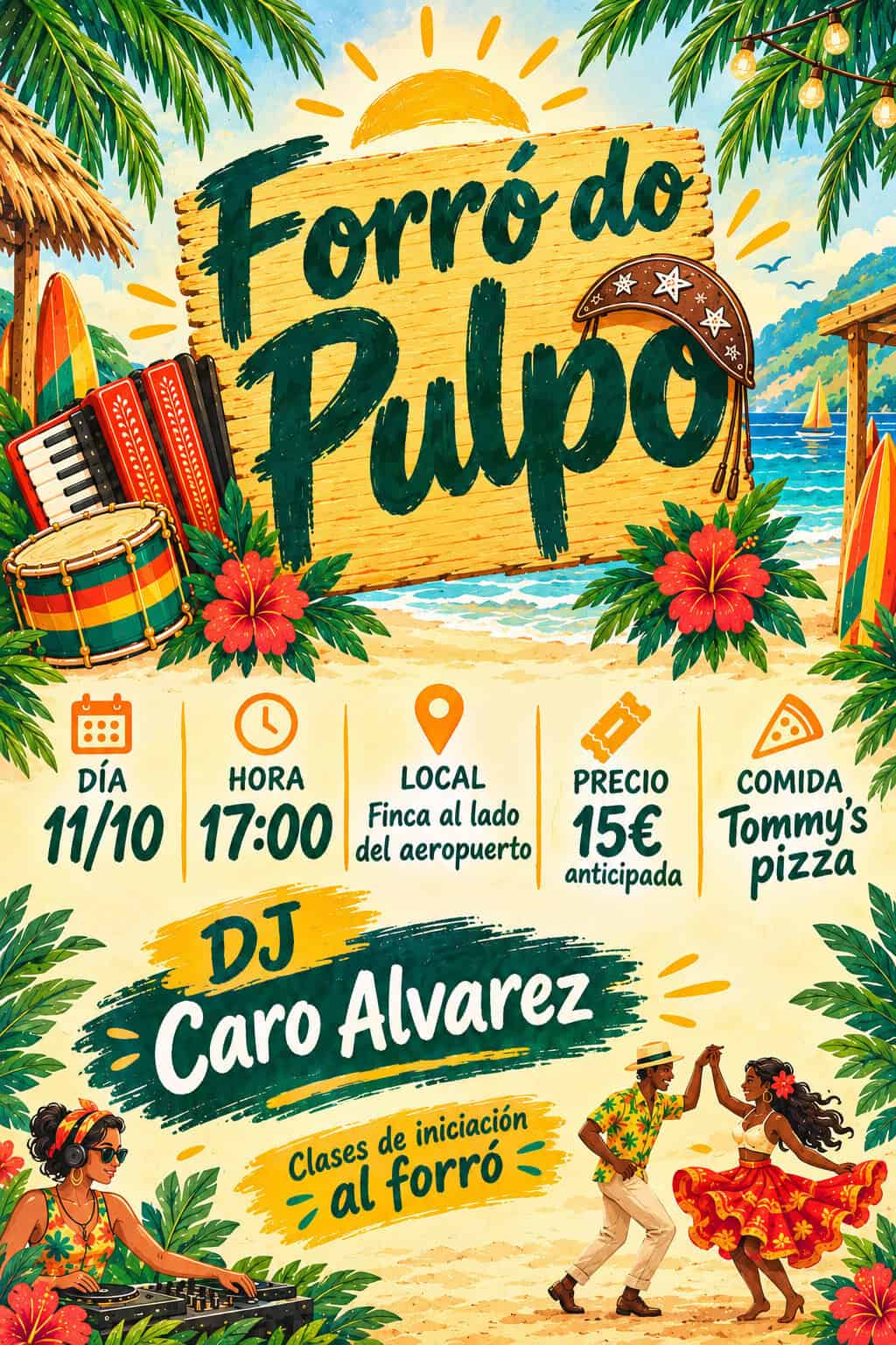 Forró do Pulpo 11/10/26 en Palma De Mallorca