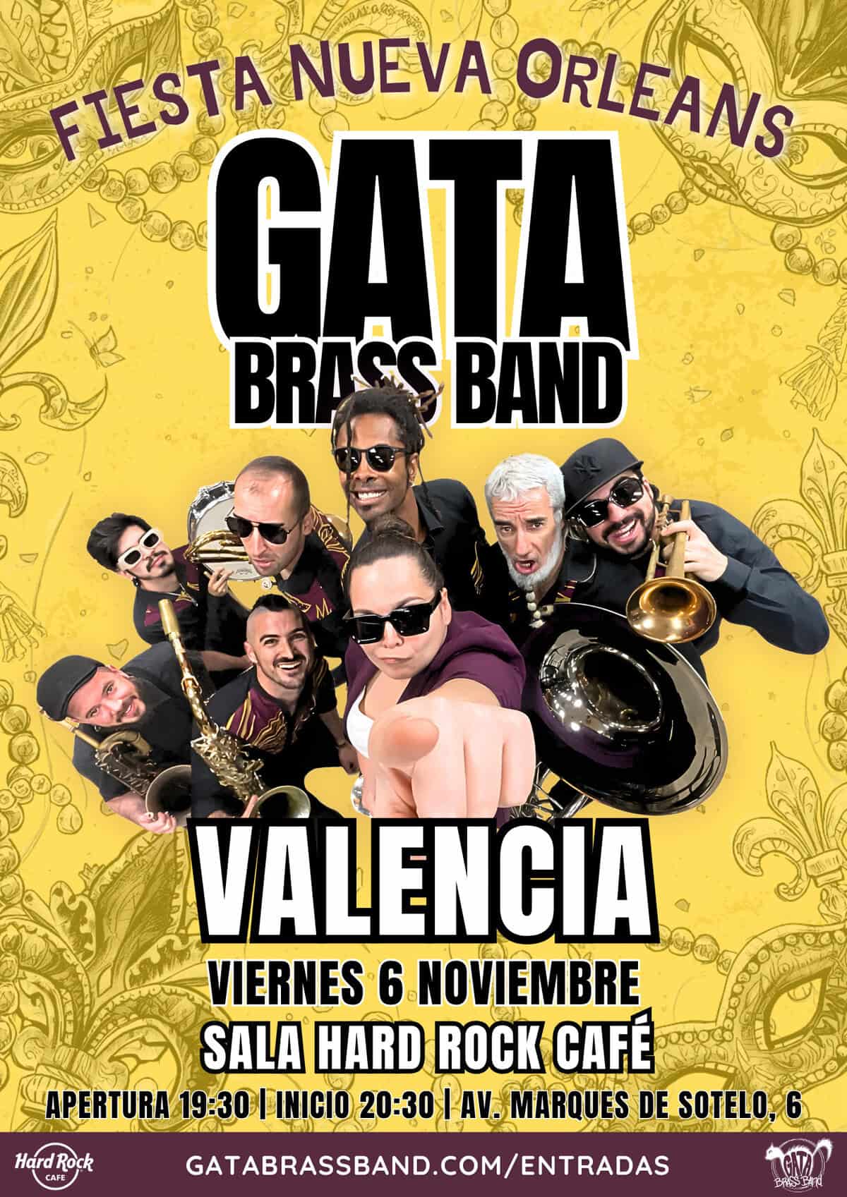 GATA BRASS BAND en Valencia