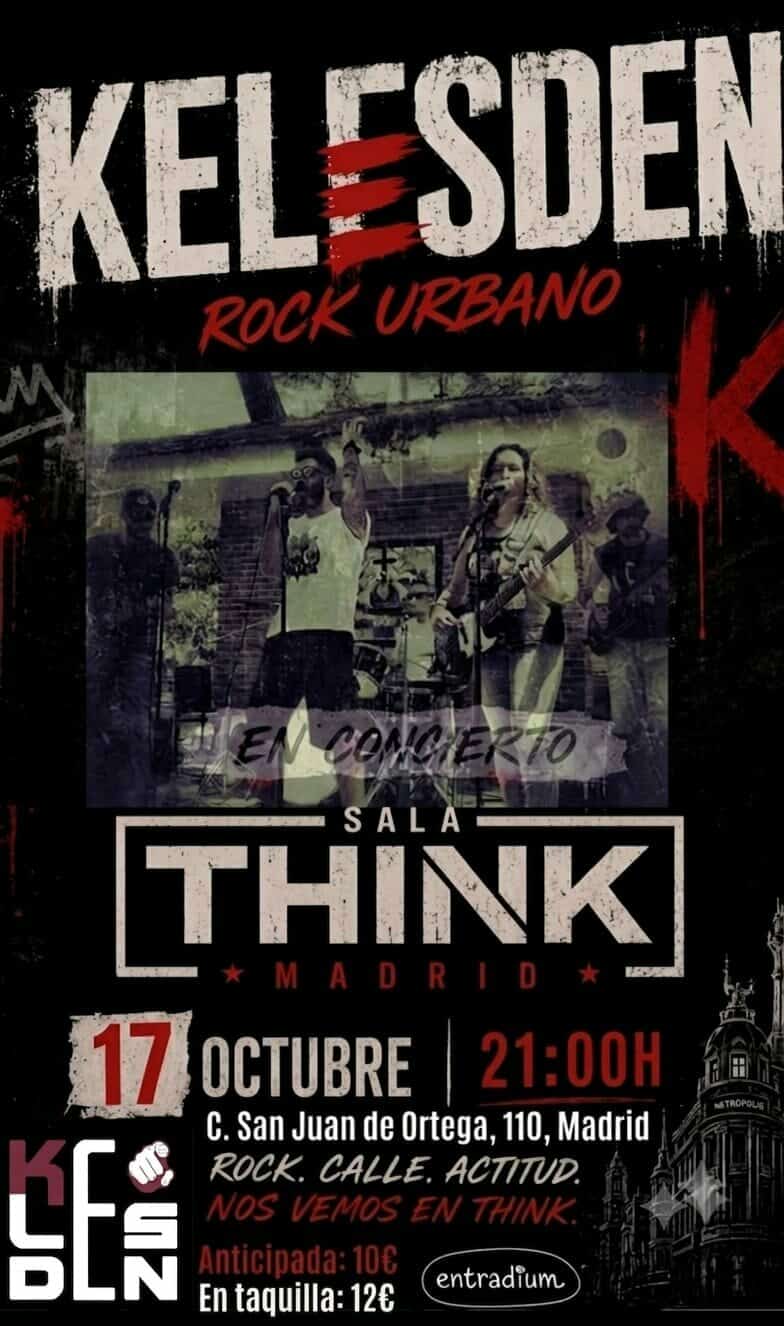 Kelesden en concierto en Madrid