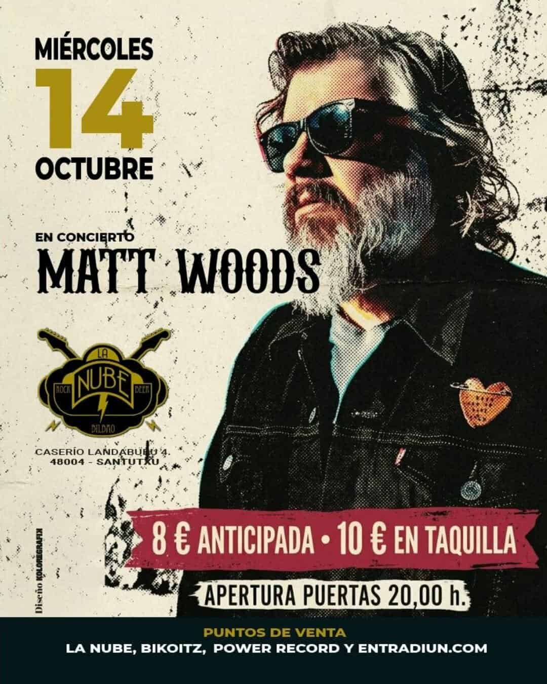 MATT WOODS EN BILBAO