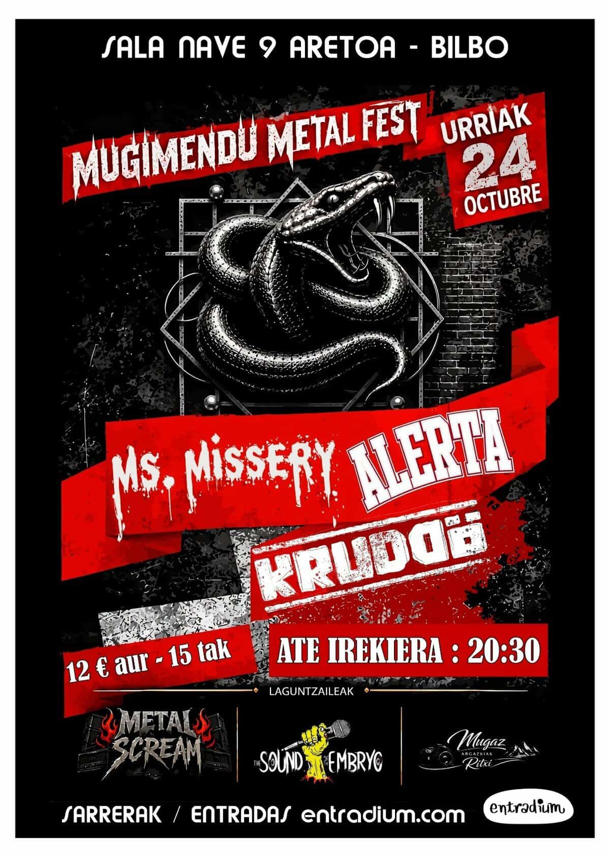 MUGIMENDU METAL FEST en Bilbao