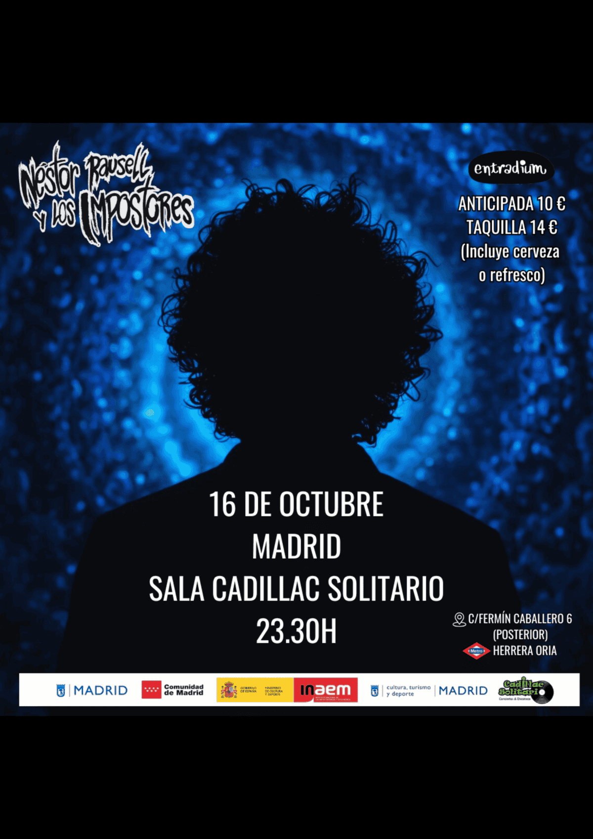 Nestor Rausell y los Impostores en Madrid