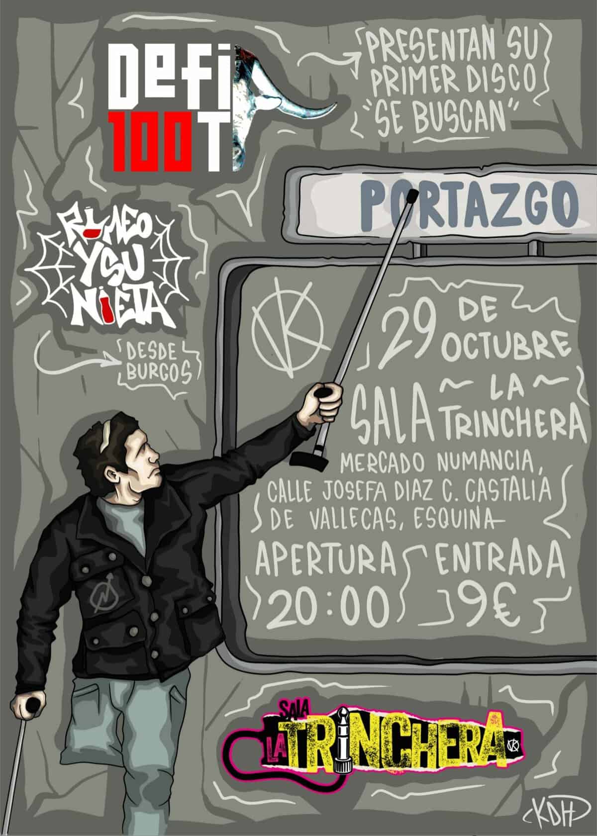 Romeo y su nieta + Defi100T en Madrid