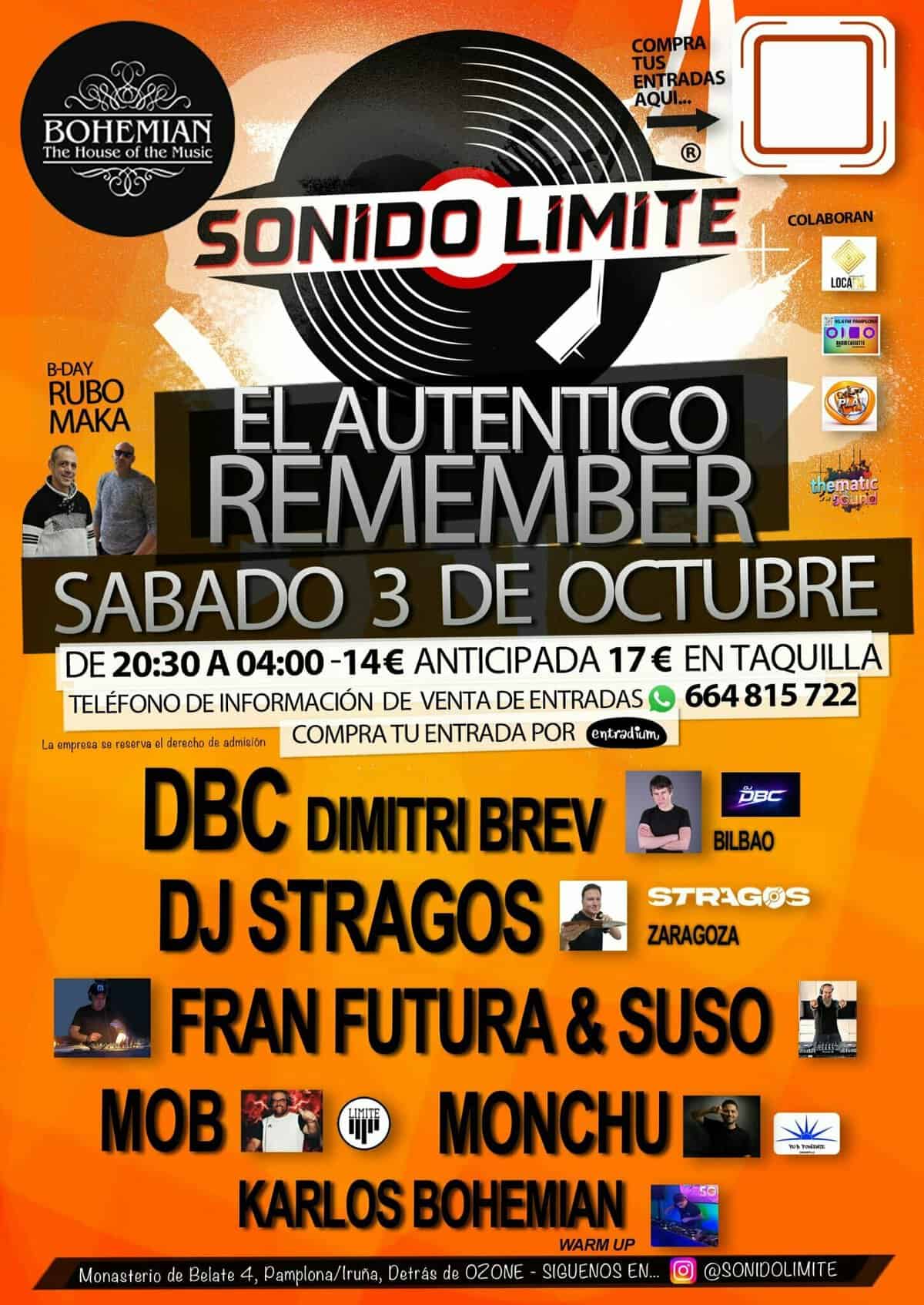EL AUTÉNTICO REMEMBER en Pamplona