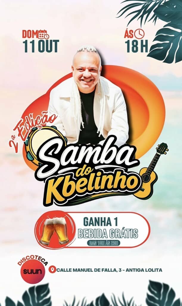 Segunda edição - Samba do Kbelinho. Especial niver do Kbelinho en Madrid