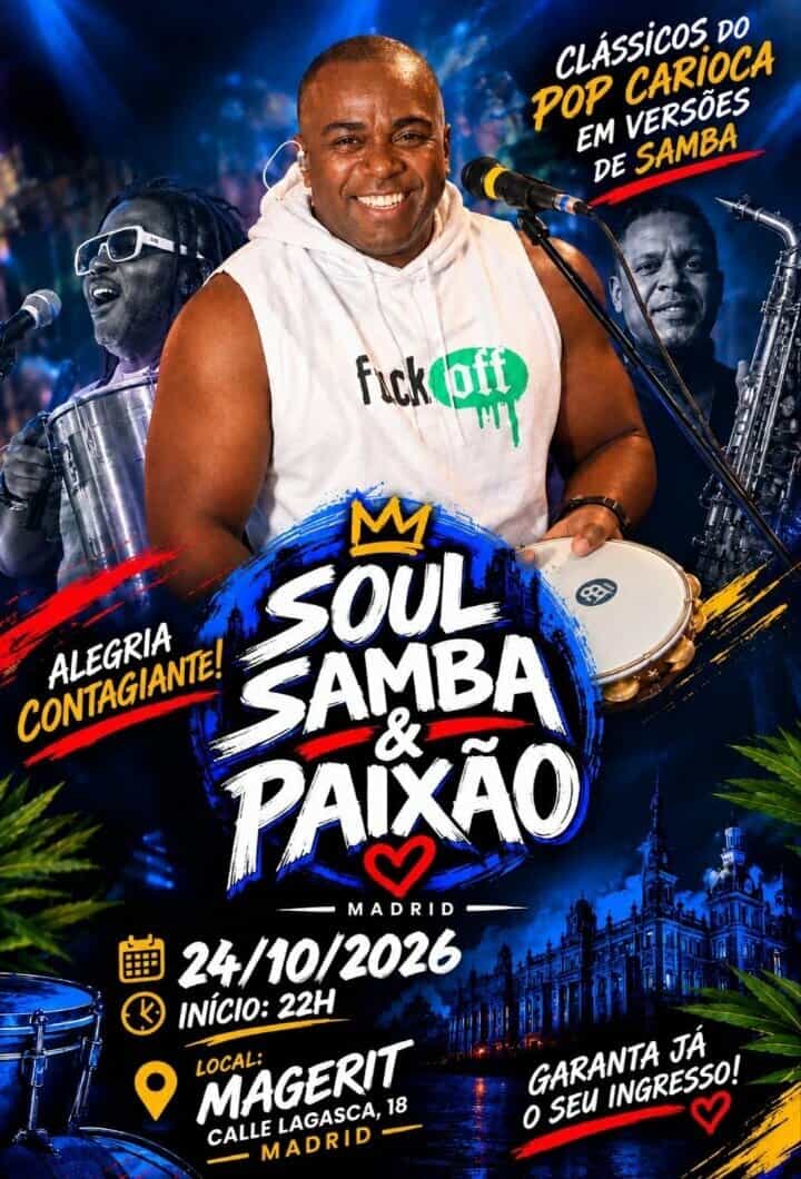 Soul Samba & Paixao en Madrid
