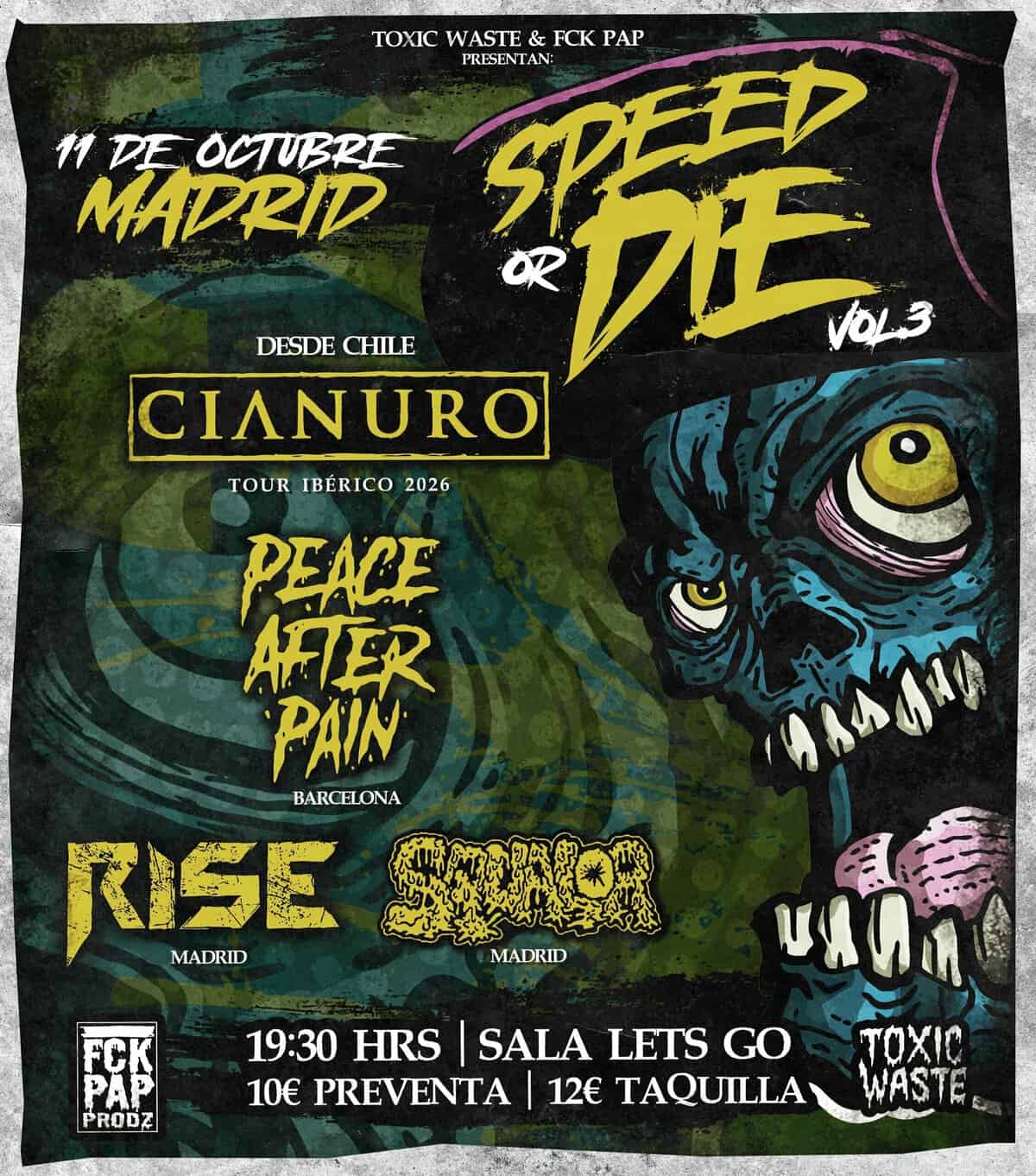SPEED OR DIE III Fest. en MADRID
