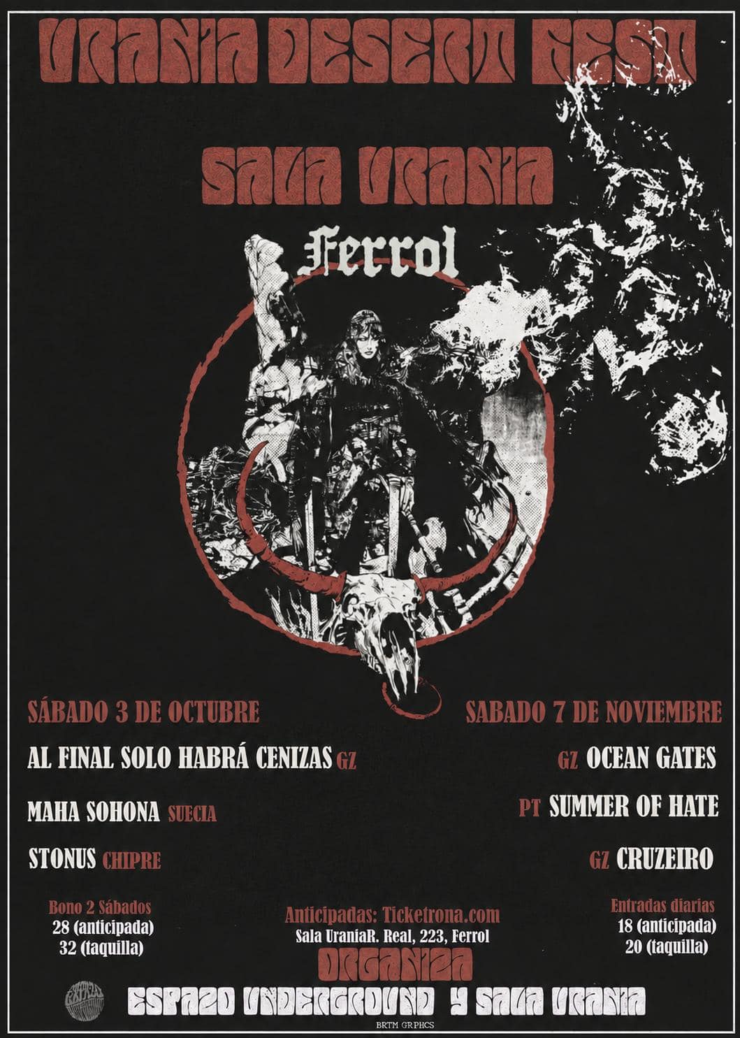 Urania Desert Fest en Ferrol