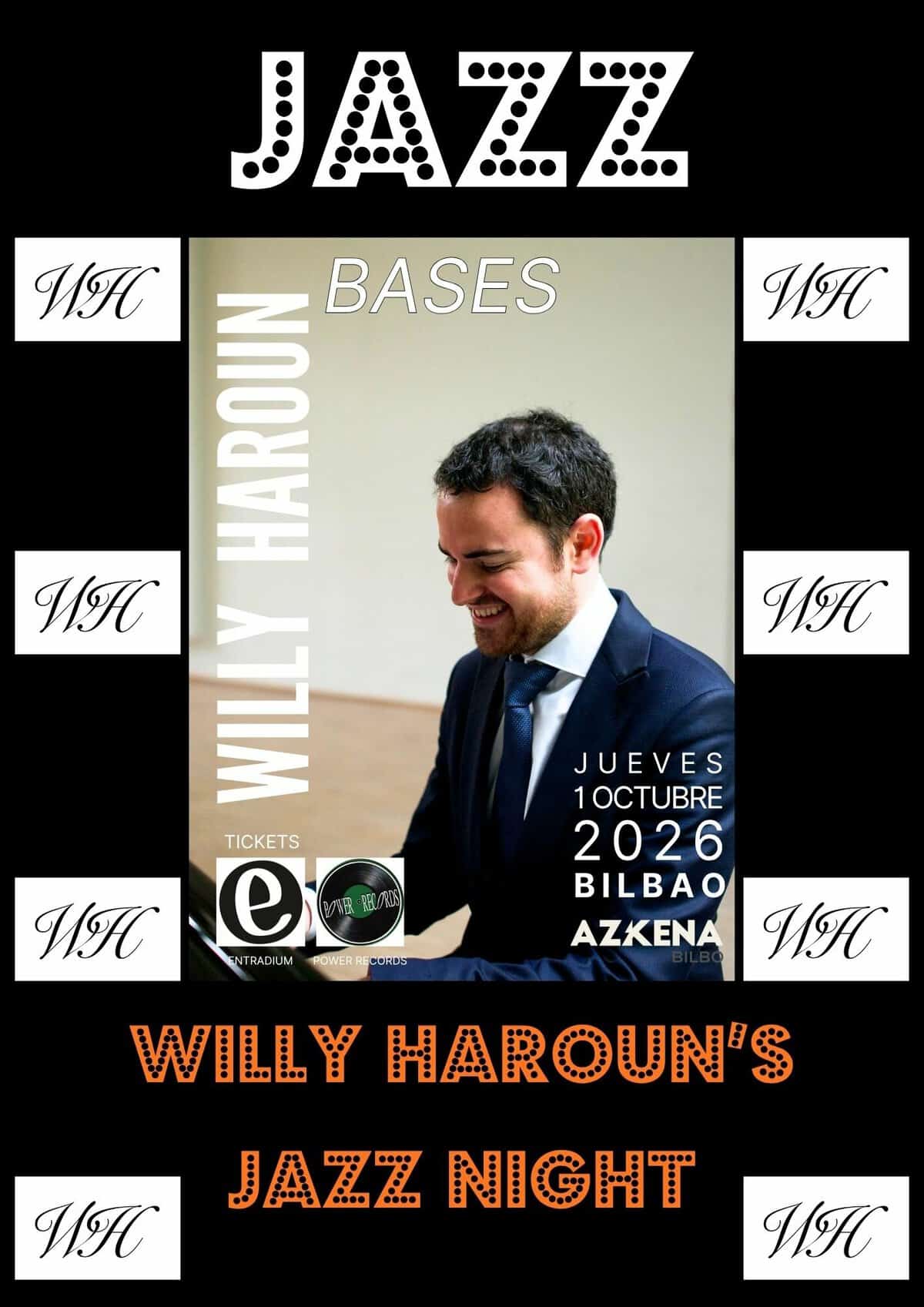 WILLY HAROUNS JAZZ NIGHT en Bilbao, Bizkaia, España