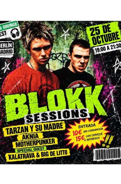 Blokk Sessions· Punk & grunge finest en Madrid