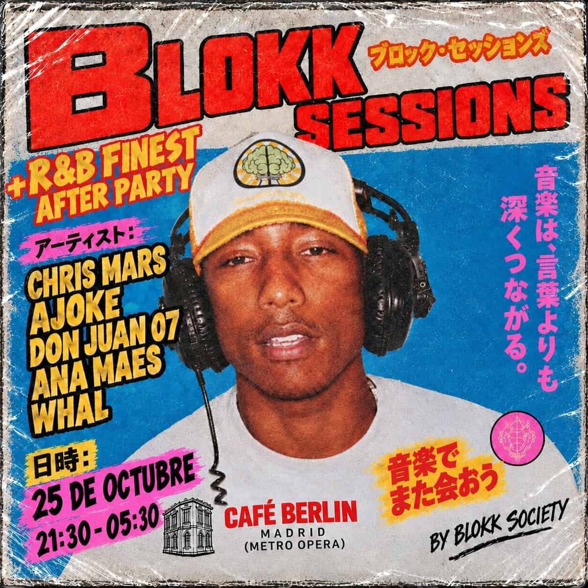 Blokk Sessions R&B Finest en Madrid