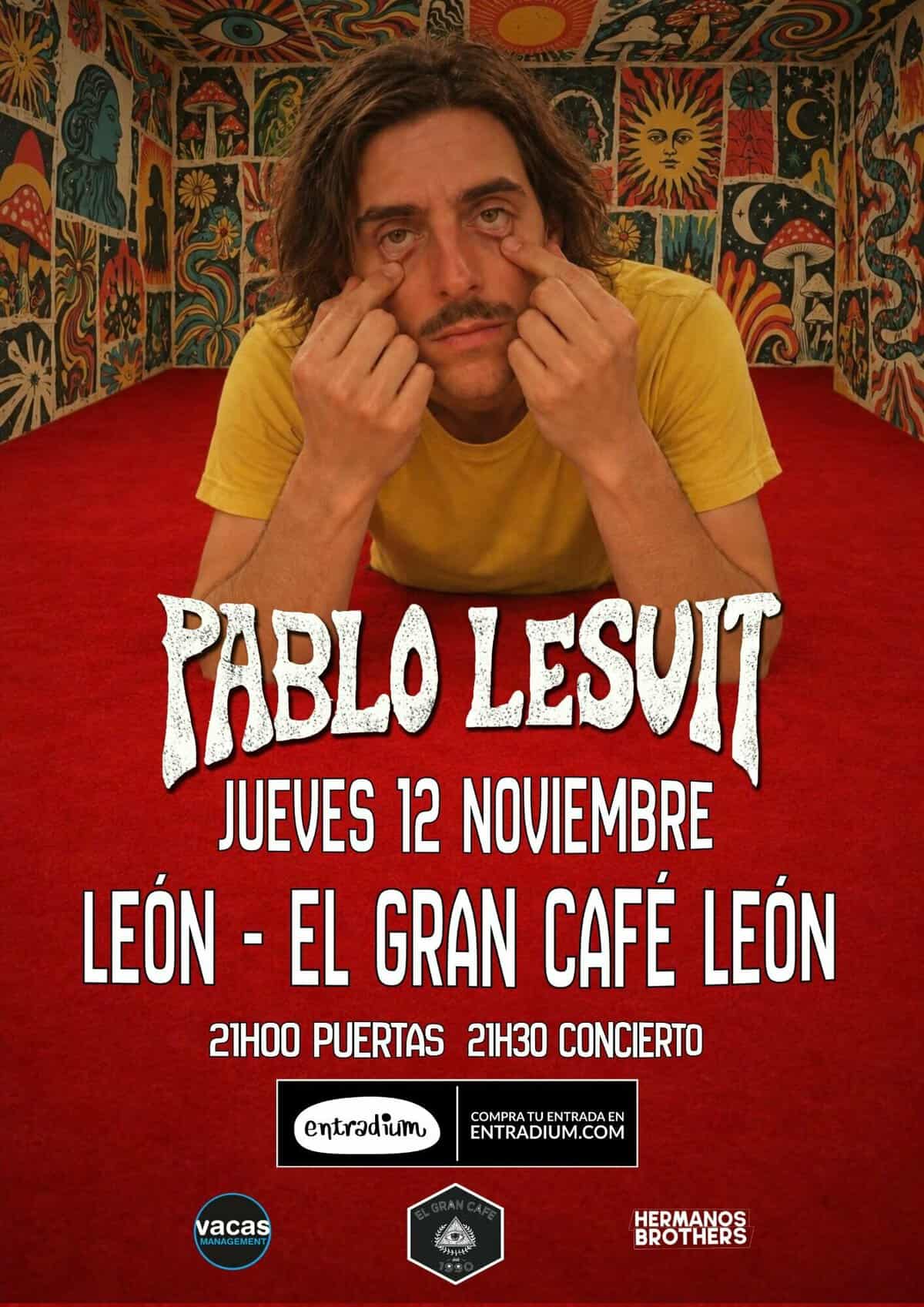 CONCIERTO PABLO LESUIT - EL GRAN CAFÉ LEÓN en León