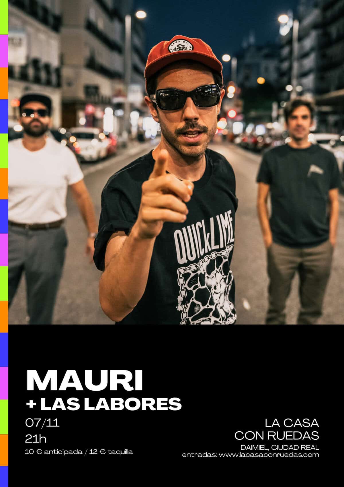 Mauri + Las Labores en La Casa con Ruedas en Daimiel
