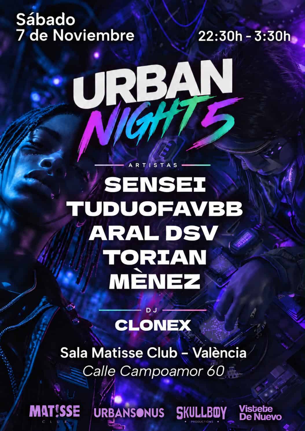 URBAN NIGHT 5 en Valencia